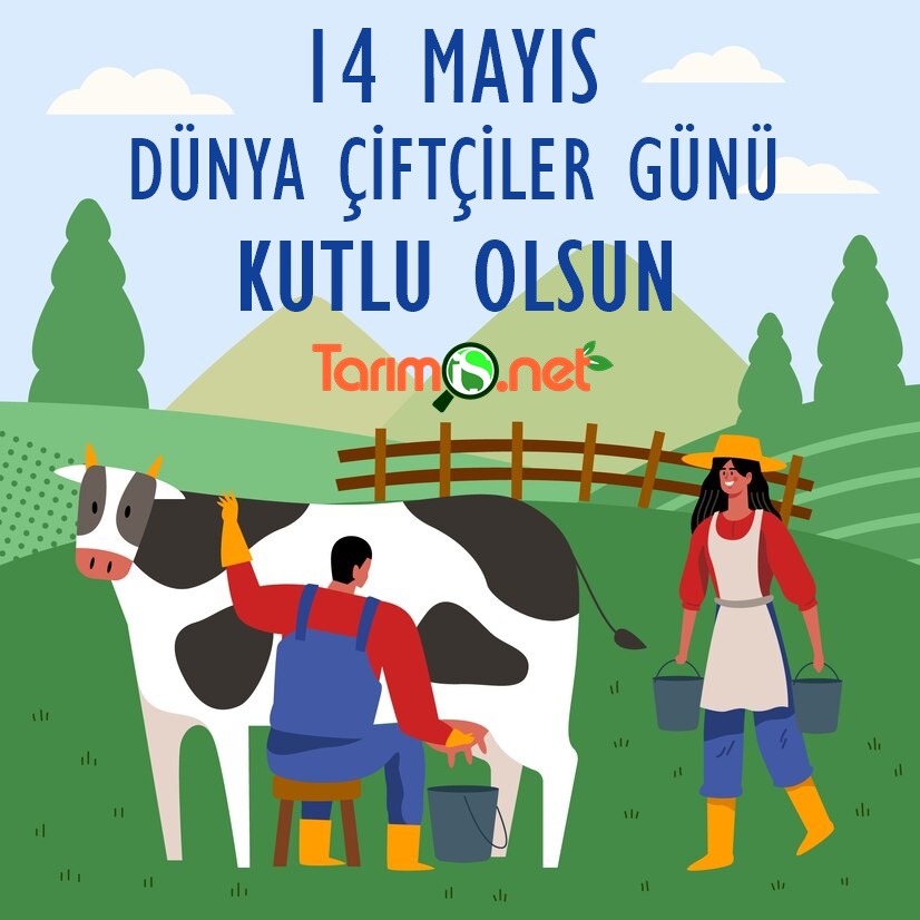 Her şeyin en iyisini hak eden çiftçilerimizin 14 Mayıs Dünya Çiftçiler Günü kutlu olsun! #tarımişnet #DünyaÇiftçilerGünü
