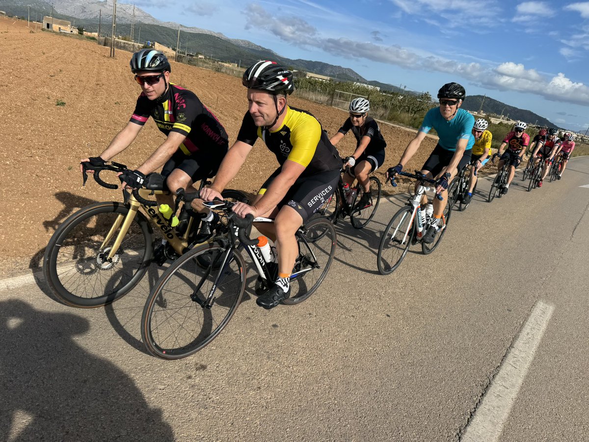 Shaun_Pearson's tweet image. Anyone fancy a weeks Cycling in Mallorca with Louise Murray &amp;amp; Roy Pearson.  Last years trip was brilliant, great group of people with a good mixture of different routes (PS we normally have two groups both riding at a steady social ish pace).  Dates: Sunday 5th October 7nights….