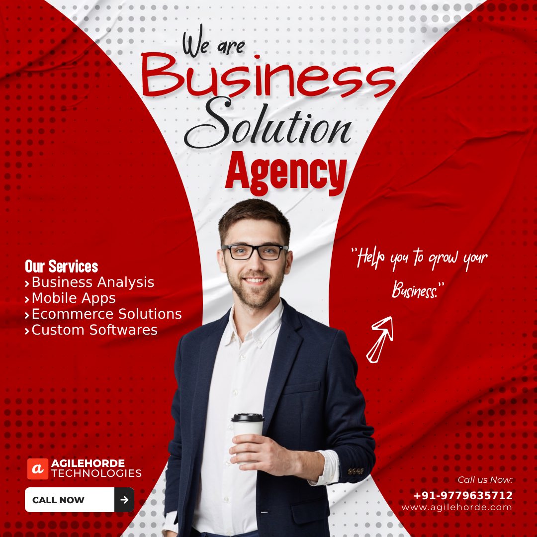 agileHorde's tweet image. 🚀 🚀 Empower Your Business with Smart Digital Solutions

At agileHorde Technologies, we don&apos;t just build tech — we build business success. Whether you&apos;re a startup, or an established brand ready to scale, we offer end-to-end business solutions tailored to your unique goals.