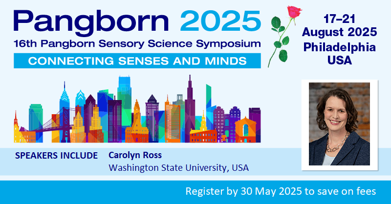 Elsevier FoodScience (@elsfoodscience) on Twitter photo Carolyn Ross <a href="/WSUSFS/">School of Food Science</a> to give invited lecture on eating in children with intellectual and developmental delays at #Pangborn2025. View more speakers and save on delegate fees (until 30 May) at spkl.io/6016f0ZKE Poster abstracts are invited. Carolyn Ross <a href="/WSUSFS/">School of Food Science</a> to give invited lecture on eating in children with intellectual and developmental delays at #Pangborn2025. View more speakers and save on delegate fees (until 30 May) at spkl.io/6016f0ZKE Poster abstracts are invited.