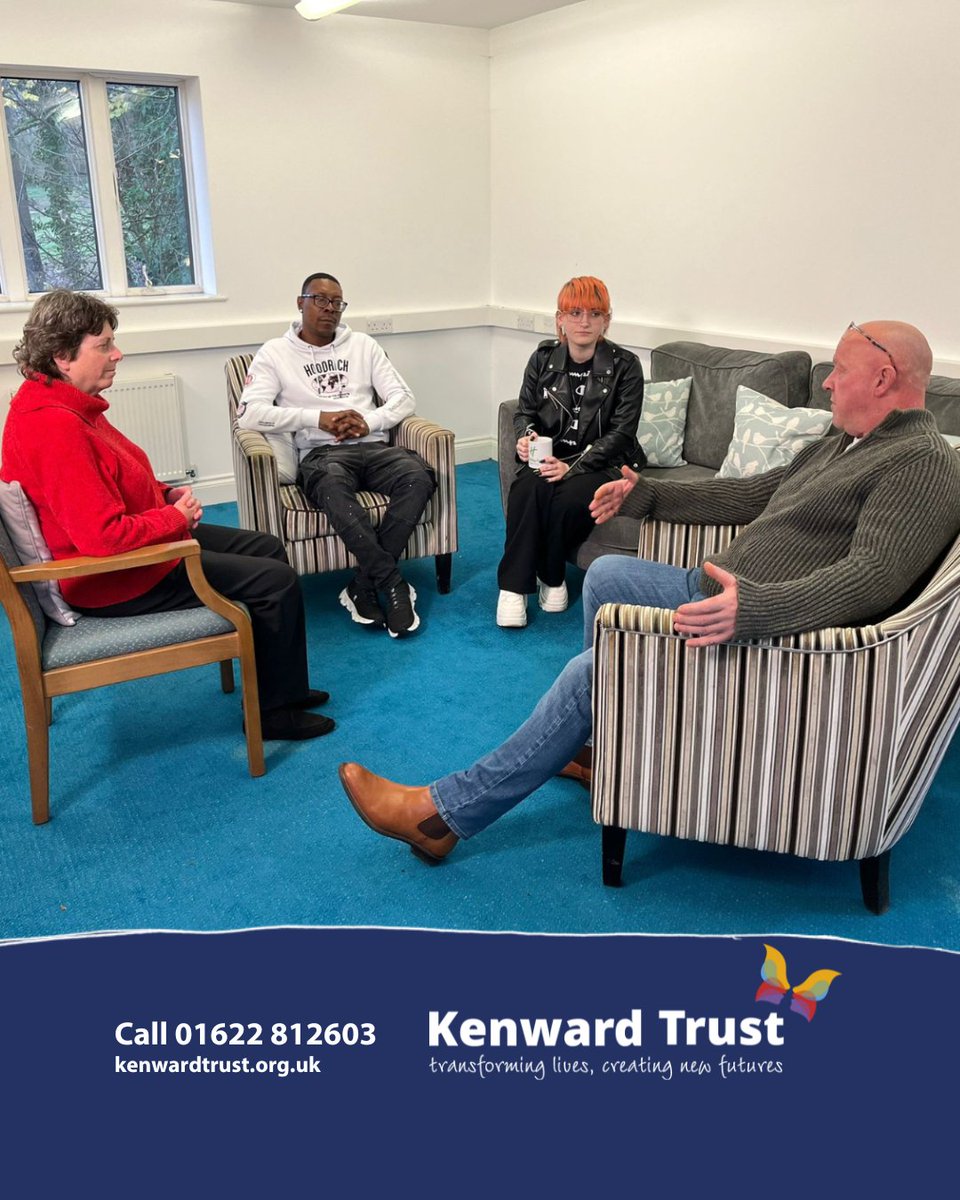 Recovery Plus at Kenward Trust.

If you or someone you know has completed the Kenward Program and would benefit from this ongoing support, please reach out.

kenwardtrust.org.uk/recovery-plus-…

#KenwardTrust #RecoveryPlus #OngoingSupport #PeerSupport #RecoveryJourney #ReducingRelapse