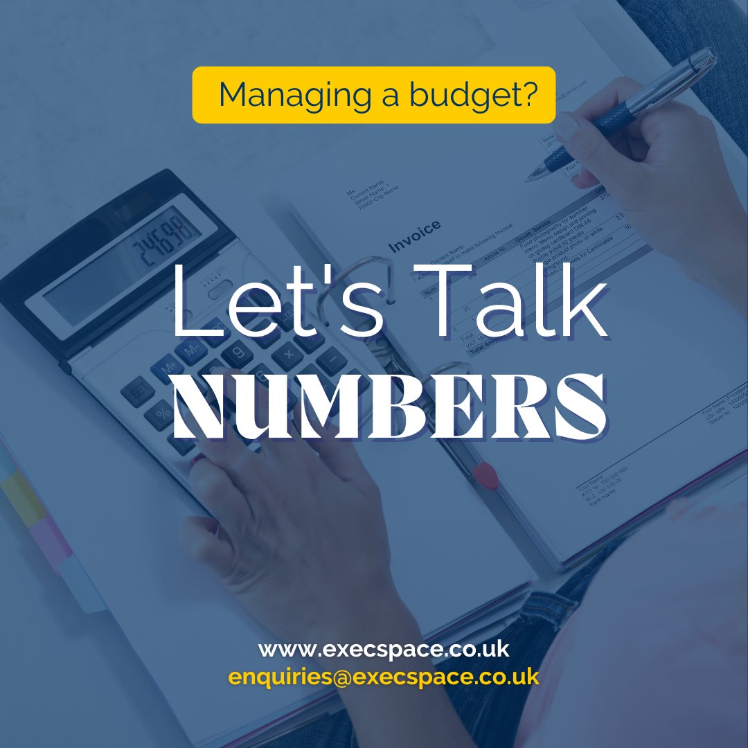 ExecSpace - Venue Finders (@execspace) on Twitter photo Getting the numbers right can make or break your event. Our golden rules:
✔️ Stick to a detailed budget
✔️ Track spend as you go
✔️ Always negotiate!
We work with venues to deliver value and stay on budget. Get in touch: enquiries@execspace.co.uk
#NationalNumeracyDay #EventProfs Getting the numbers right can make or break your event. Our golden rules:
✔️ Stick to a detailed budget
✔️ Track spend as you go
✔️ Always negotiate!
We work with venues to deliver value and stay on budget. Get in touch: enquiries@execspace.co.uk
#NationalNumeracyDay #EventProfs
