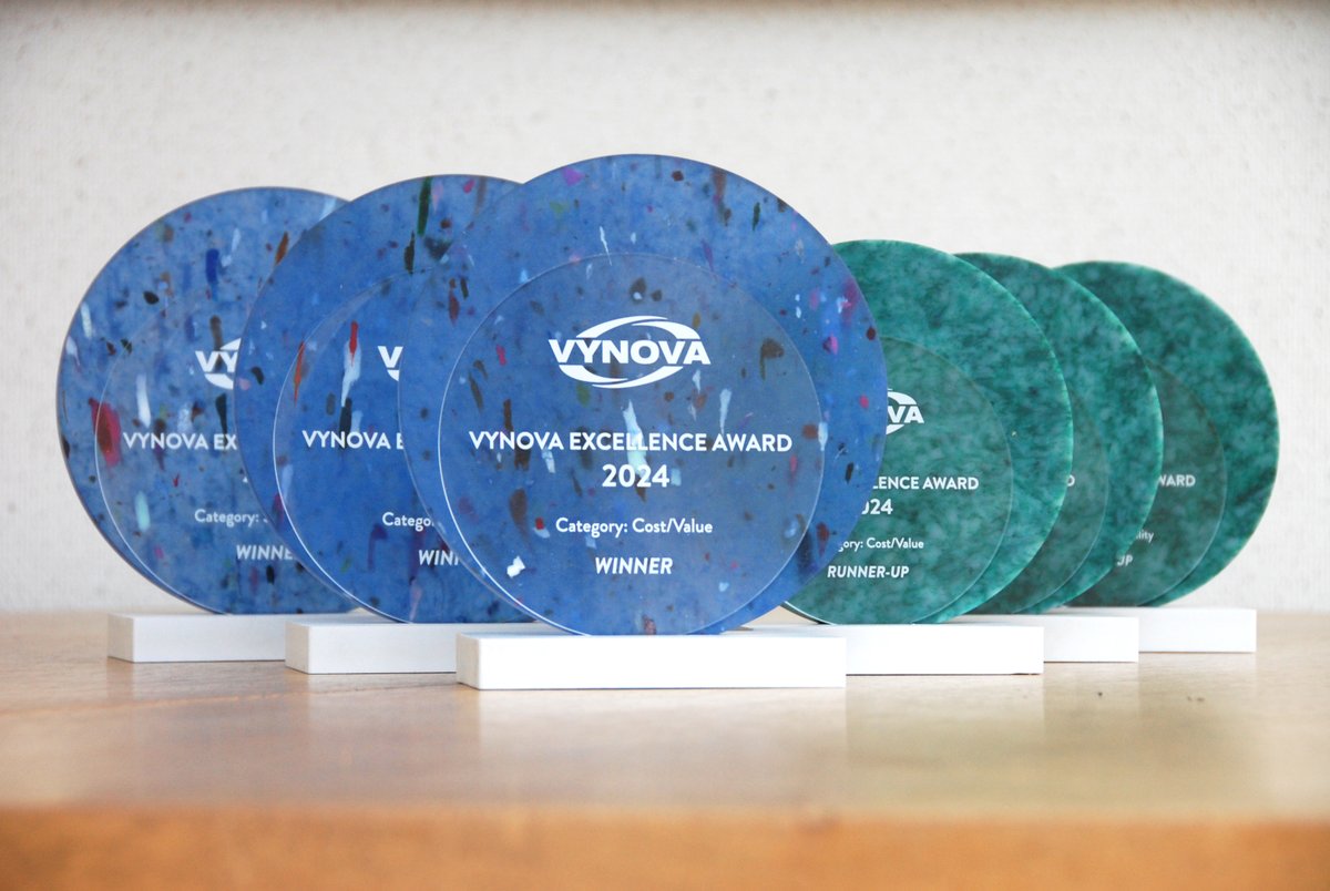 🎉 Congratulations to the winners of our 2024 #Vynova Excellence Awards, which recognize special achievements of our employees on improvement projects in three key areas: Cost/Value, Simplification, and Sustainability.

#OperationalExcellence #ContinuousImprovement