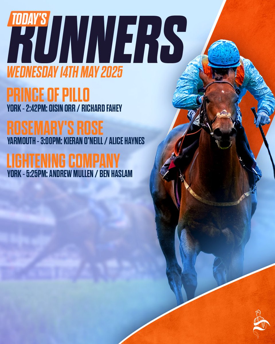 Middleham Park Racing (@mprupdates) on Twitter photo We’re thrilled to be back at <a href="/yorkracecourse/">York Racecourse</a> today with PRINCE OF PILLO and LIGHTENING COMPANY in action. ROSEMARY'S ROSE also runs at <a href="/GTYarmouthRaces/">Great Yarmouth Races</a>, dropping back in trip. Best of luck to all owners! #TeamMPR We’re thrilled to be back at <a href="/yorkracecourse/">York Racecourse</a> today with PRINCE OF PILLO and LIGHTENING COMPANY in action. ROSEMARY'S ROSE also runs at <a href="/GTYarmouthRaces/">Great Yarmouth Races</a>, dropping back in trip. Best of luck to all owners! #TeamMPR