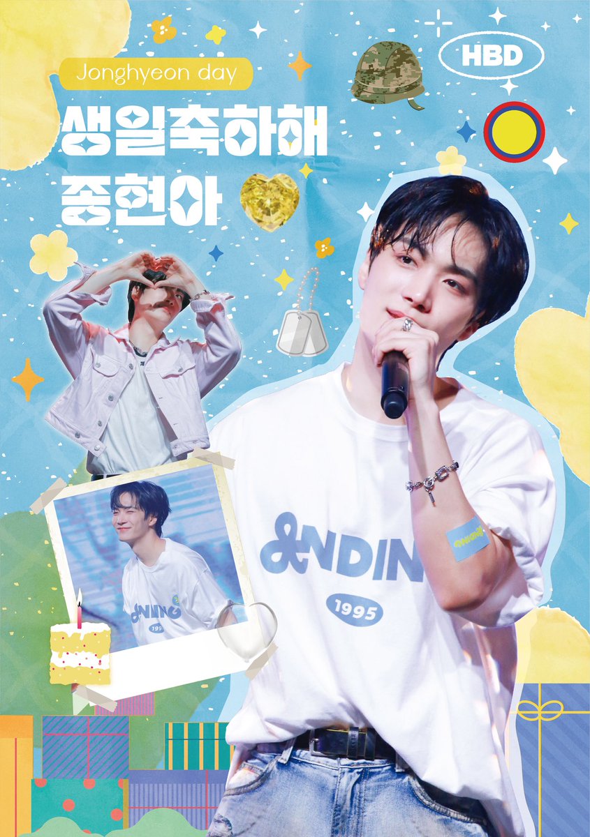 💌 𝐇𝐚𝐩𝐩𝐲 𝐉𝐨𝐧𝐠𝐡𝐲𝐞𝐨𝐧 𝐃𝐚𝐲

종현이의 생일을 맞이하여 
화천에서 생일 카페 이벤트를 진행합니다

💙화천 이디야 강원사내점 (06/06 ~ 06/08)

자세한 사항은 공지를 참고해주세요.

#김종현 #kimjonghyeon