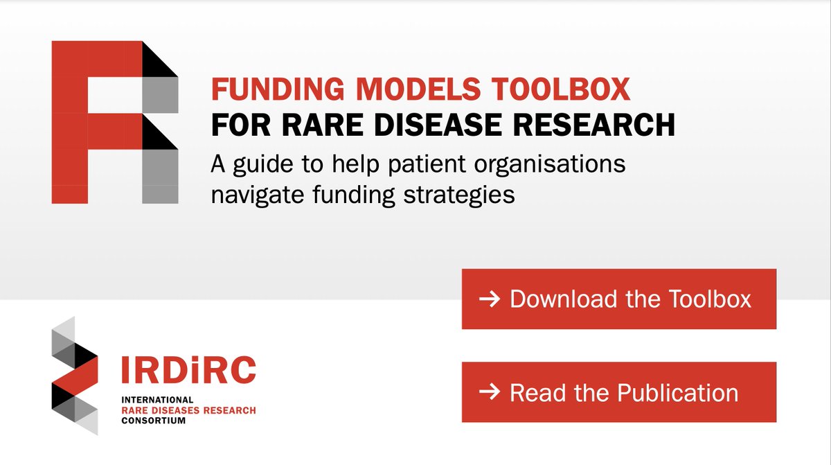 ⭐ New Funding Models Toolbox now live! ⭐

Helping #RareDisease advocates understand funder roles, goals &amp; strategies.
🔧 Toolbox: lnkd.in/ezDB6b2q
📄 Companion paper: lnkd.in/eF9RiVPZ
ℹ️ Task Force info: lnkd.in/ePYzPApp

#RareDisease #Fundingstrategies