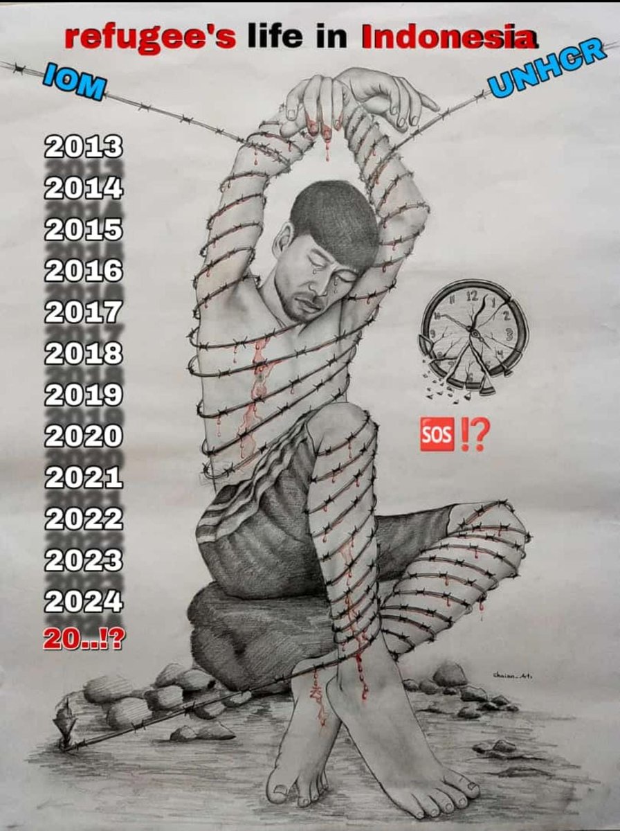 AliMoha52062202's tweet photo. #End13YearsInLimbo_Idonesia
A few months ago, a young Hazara refugee tried to burn himself in front of the UNHCR Office in Indonesia because waiting for a decade of uncertainty is not easy. https://t.co/DYBNZhJ8Fn