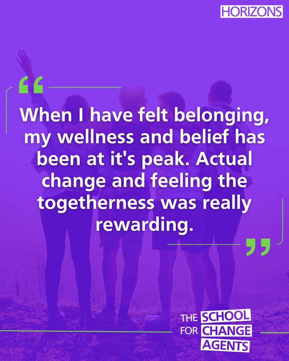 The theme for this year's #MentalHealthAwarenessWeek is Community 🤗

They connect, support, and give us a sense of belonging and purpose!

And community is a central principle of School!

Just have a read of what it means to our Change Agents...