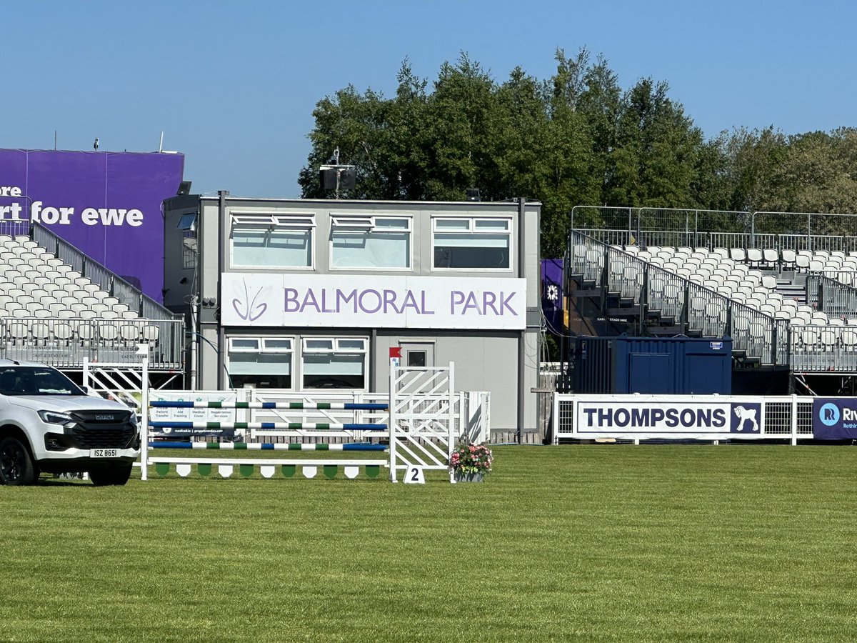 John Henning OBE (@johnhenningmoo) on Twitter photo All set for @balmoralshow 2025 as the gates open in glorious sunshine here at the <a href="/EikonCentre/">EIKON EXHIBITION CENTRE</a> with 4 days of competition, education and entertainment ahead to help promote the agri-food industry in Northern Ireland
#SeeYouAtTheShow All set for @balmoralshow 2025 as the gates open in glorious sunshine here at the <a href="/EikonCentre/">EIKON EXHIBITION CENTRE</a> with 4 days of competition, education and entertainment ahead to help promote the agri-food industry in Northern Ireland
#SeeYouAtTheShow