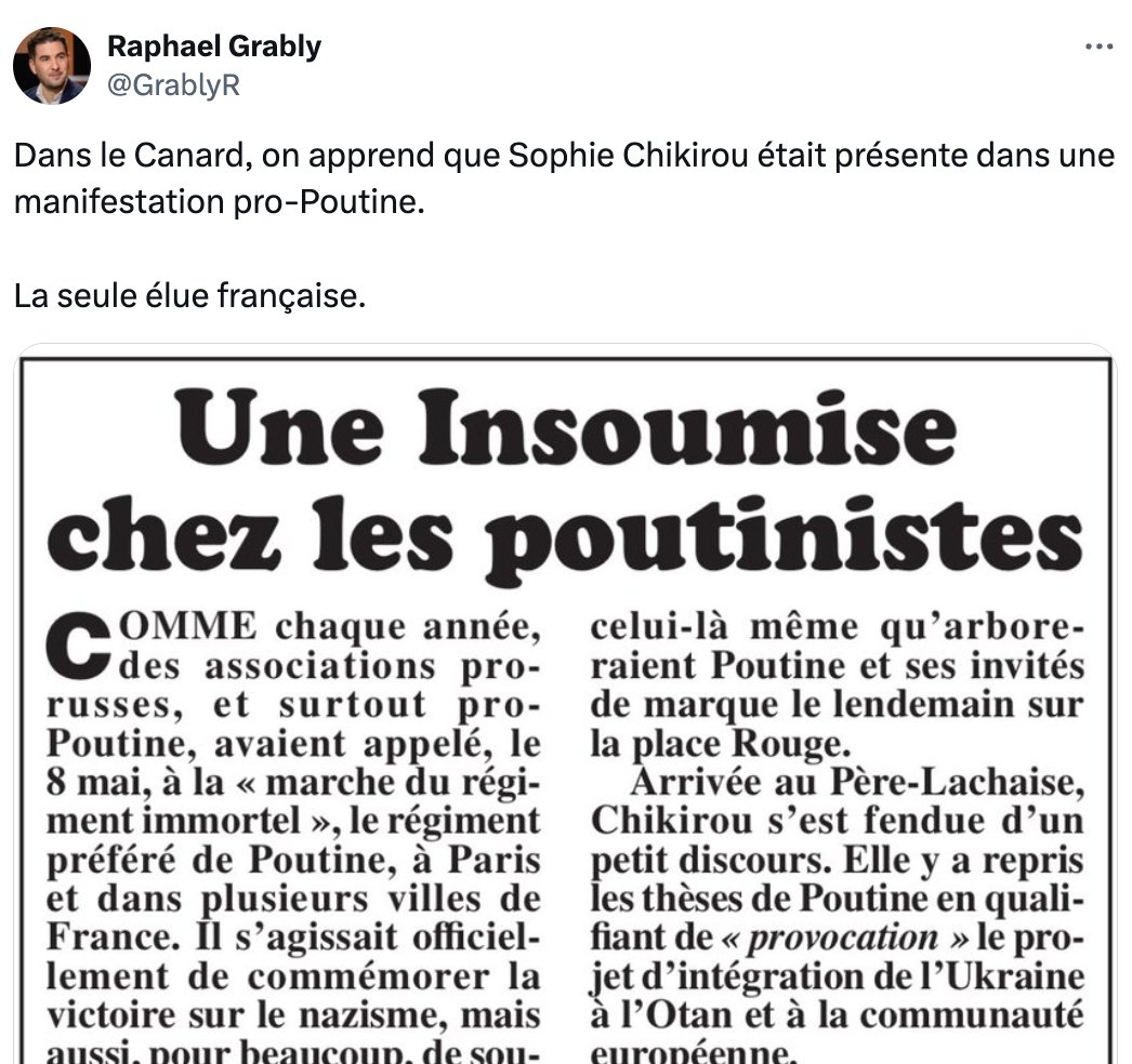 GrablyR's tweet image. A la demande du Canard, j&apos;ai supprimé mon tweet.