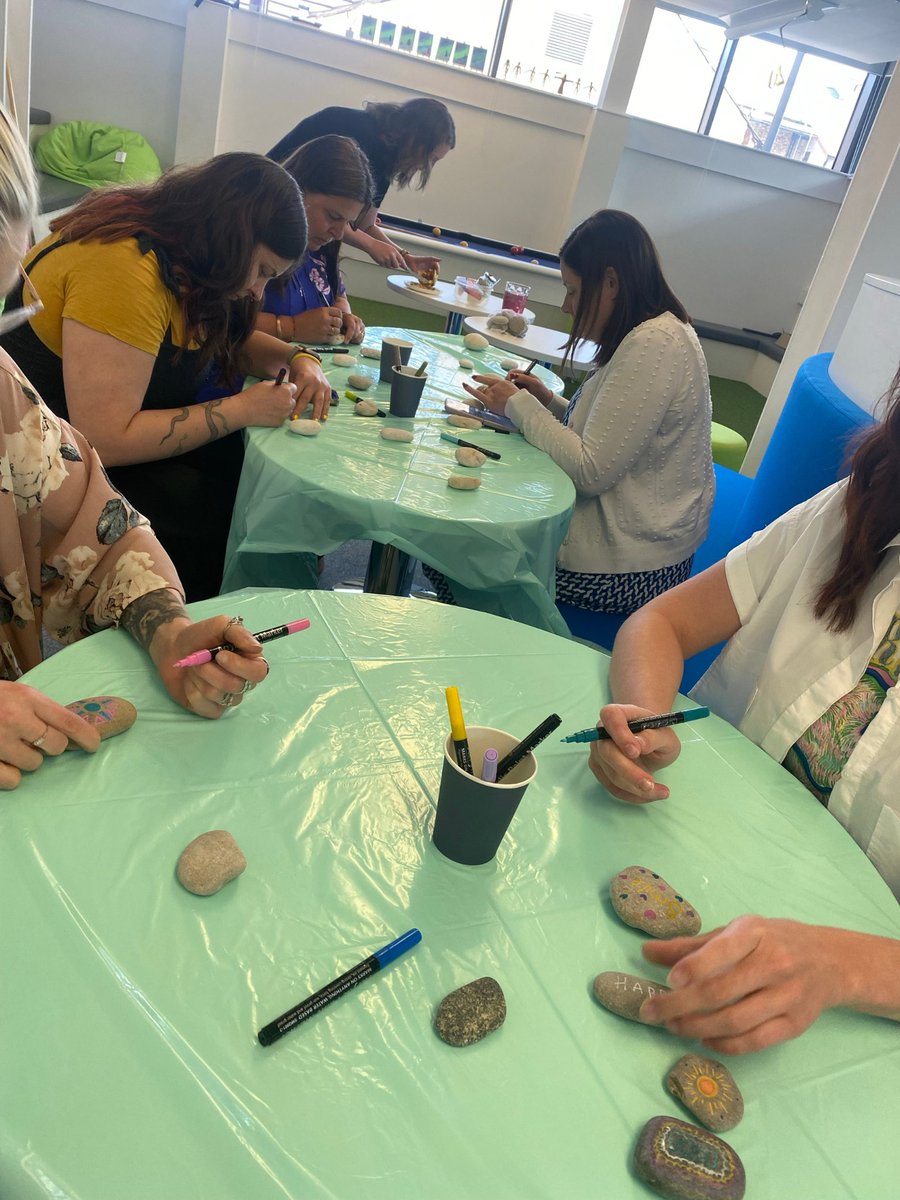 We kicked off Mental Health Awareness Week in the office with some rock painting 🪨☀️🥑😺💙

As outlined by the Mental Health Foundation, the theme for 2025 is 'Community'. We're using this week to celebrate the power and importance of our great community at accessplanit!