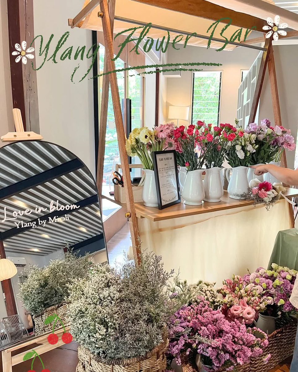 sexydilis's tweet photo. Planning an event? Make it extra special with our Ylang Flower Bar! ˚✿˖°
Packages include fresh and dried flowers. ˚✿
Make your celebrations bloom with our flower bar. DM for inquiries. 💌
#flowerbarph #bloombarph #flowerbar #bloombar #eventsph #birthday #weddings https://t.co/KEdAEbuXTJ