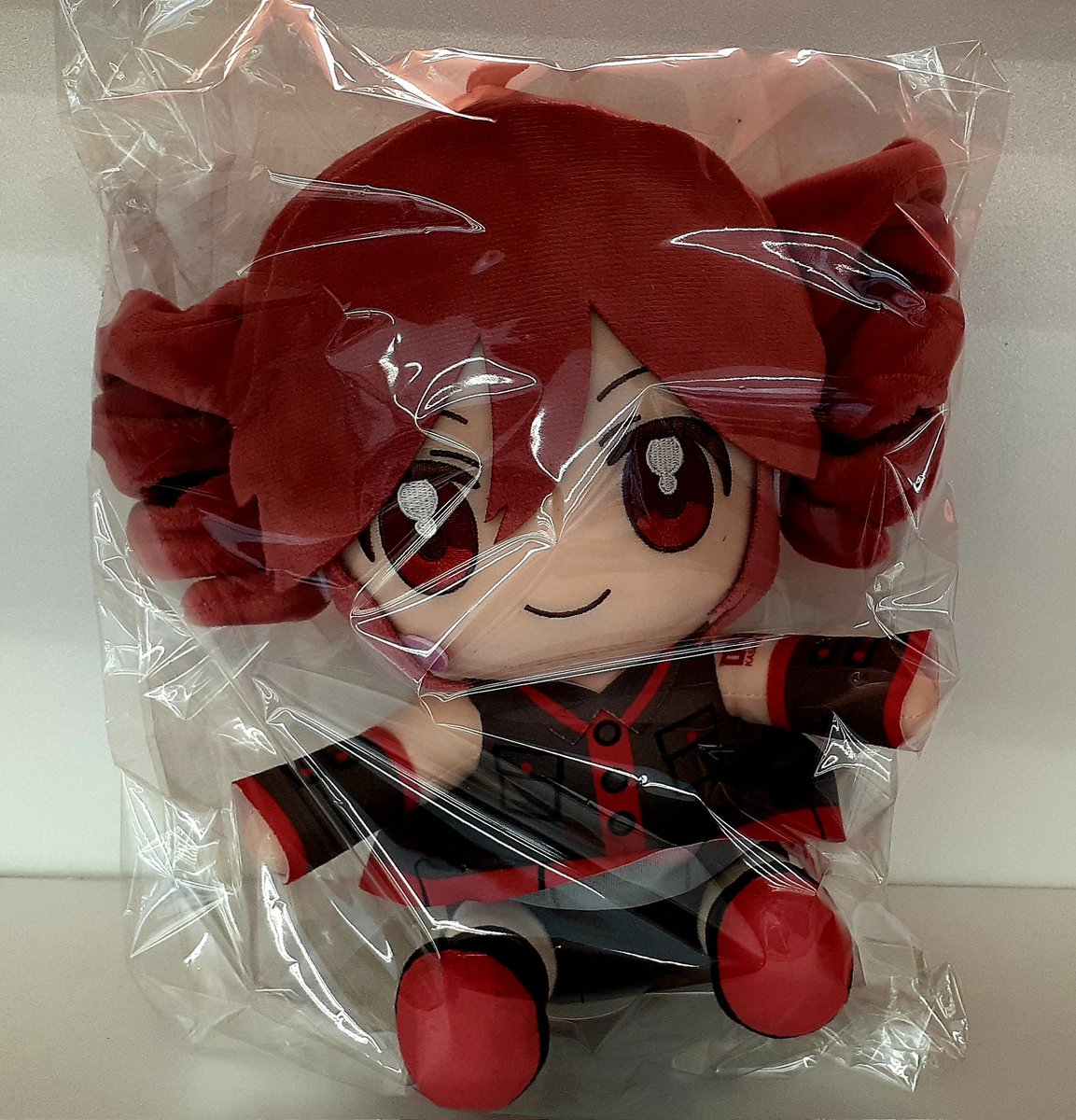 UTAU 重音テト ROUND1 くてんこBIGぬいぐるみ ぬいぷりけ おすわり