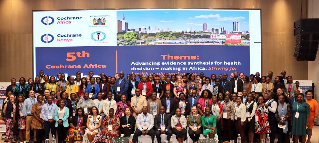 Kenya Medical Research Institute (@kemri_kenya) on Twitter photo #CochraneIndaba brings together researchers, health professionals, national and international stakeholders and <a href="/CochraneAfrica/">Cochrane Africa</a> collaborators, to reflect on progress and chart the future in the evidence synthesis space across the continent and globe.
#5thCAI2025 #CochraneIndaba brings together researchers, health professionals, national and international stakeholders and <a href="/CochraneAfrica/">Cochrane Africa</a> collaborators, to reflect on progress and chart the future in the evidence synthesis space across the continent and globe.
#5thCAI2025