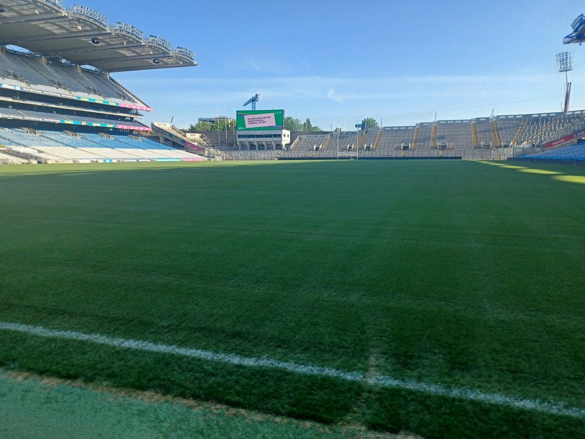 Many thanks to the Croke Park pitch manager who took pity on me being lost and taking me the scenic route to the correct conference centre. What a place!