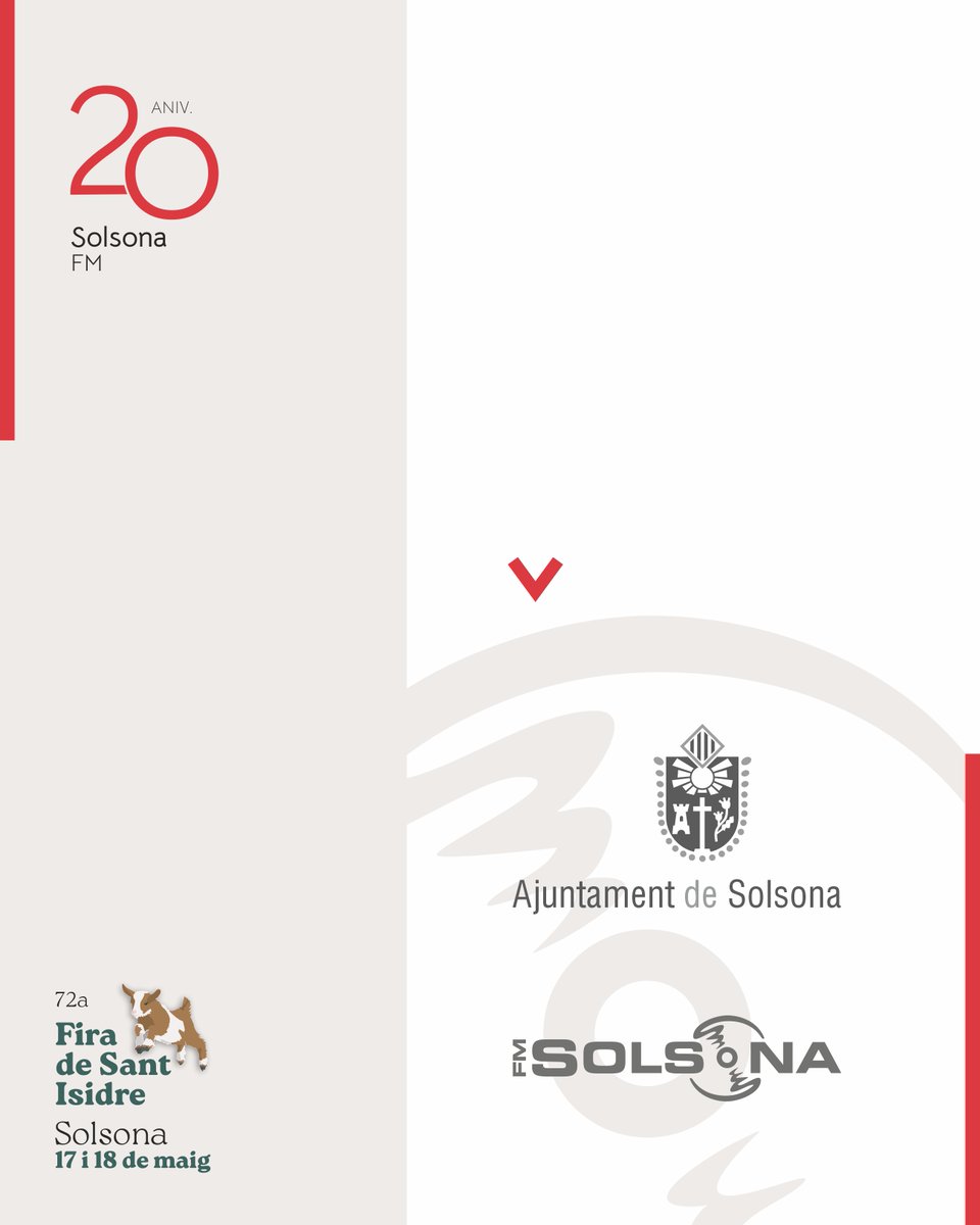 SOLSONA FM (@solsonafm) on Twitter photo Ja arriba la Fira i nosaltres serem al carrer tant dissabte com diumenge. Veniu-nos a veure! #Solsona <a href="/Solsona_cat/">Ajunt. de Solsona</a> #Solsonès <a href="/CCSolsones/">Consell Comarcal del Solsonès</a> <a href="/easolsones/">Escola Agrària del Solsonès</a> <a href="/UllsdeClio/">Els Ulls de Clio</a> Ja arriba la Fira i nosaltres serem al carrer tant dissabte com diumenge. Veniu-nos a veure! #Solsona <a href="/Solsona_cat/">Ajunt. de Solsona</a> #Solsonès <a href="/CCSolsones/">Consell Comarcal del Solsonès</a> <a href="/easolsones/">Escola Agrària del Solsonès</a> <a href="/UllsdeClio/">Els Ulls de Clio</a>