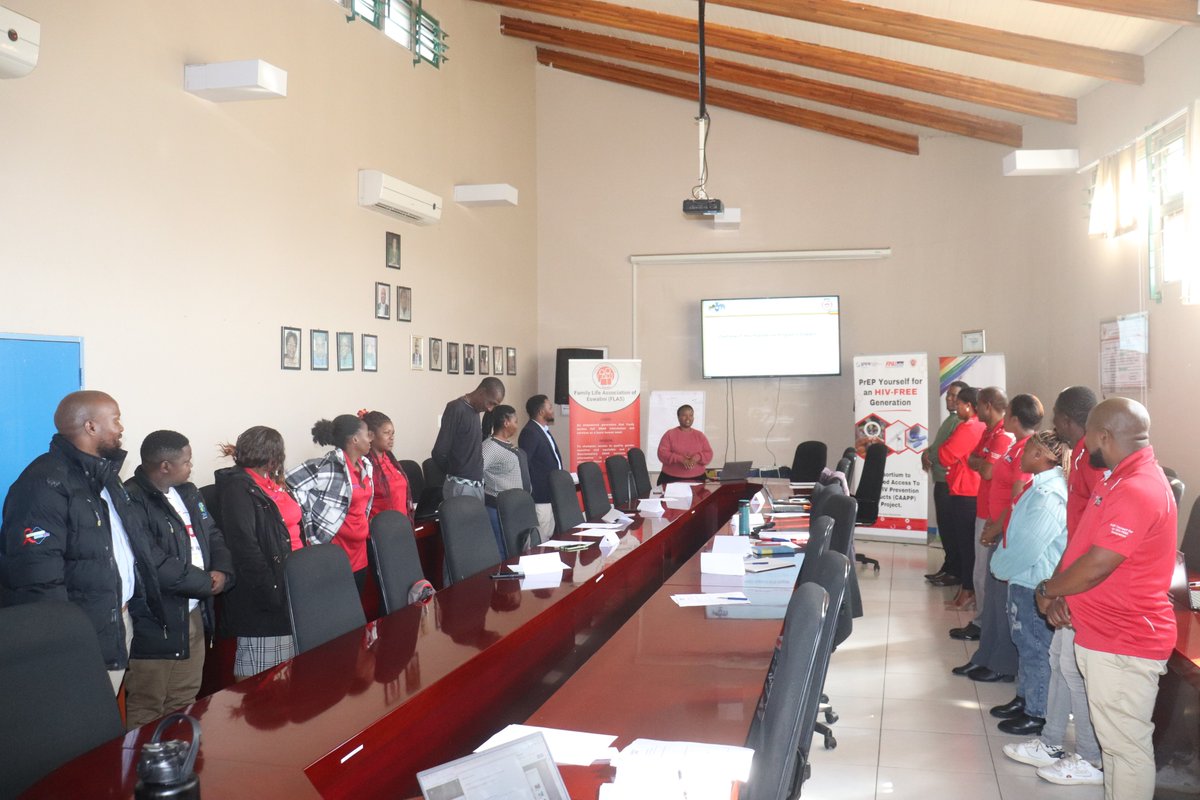 Yesterday, FLAS, in collaboration with HealthPlus4Men, hosted a Key Population Sensitization Workshop aimed at promoting inclusive and informed healthcare delivery. 

#PrEPYourselfForAnHIVFreeGeneration
#HIVPrevention
#Temndeni