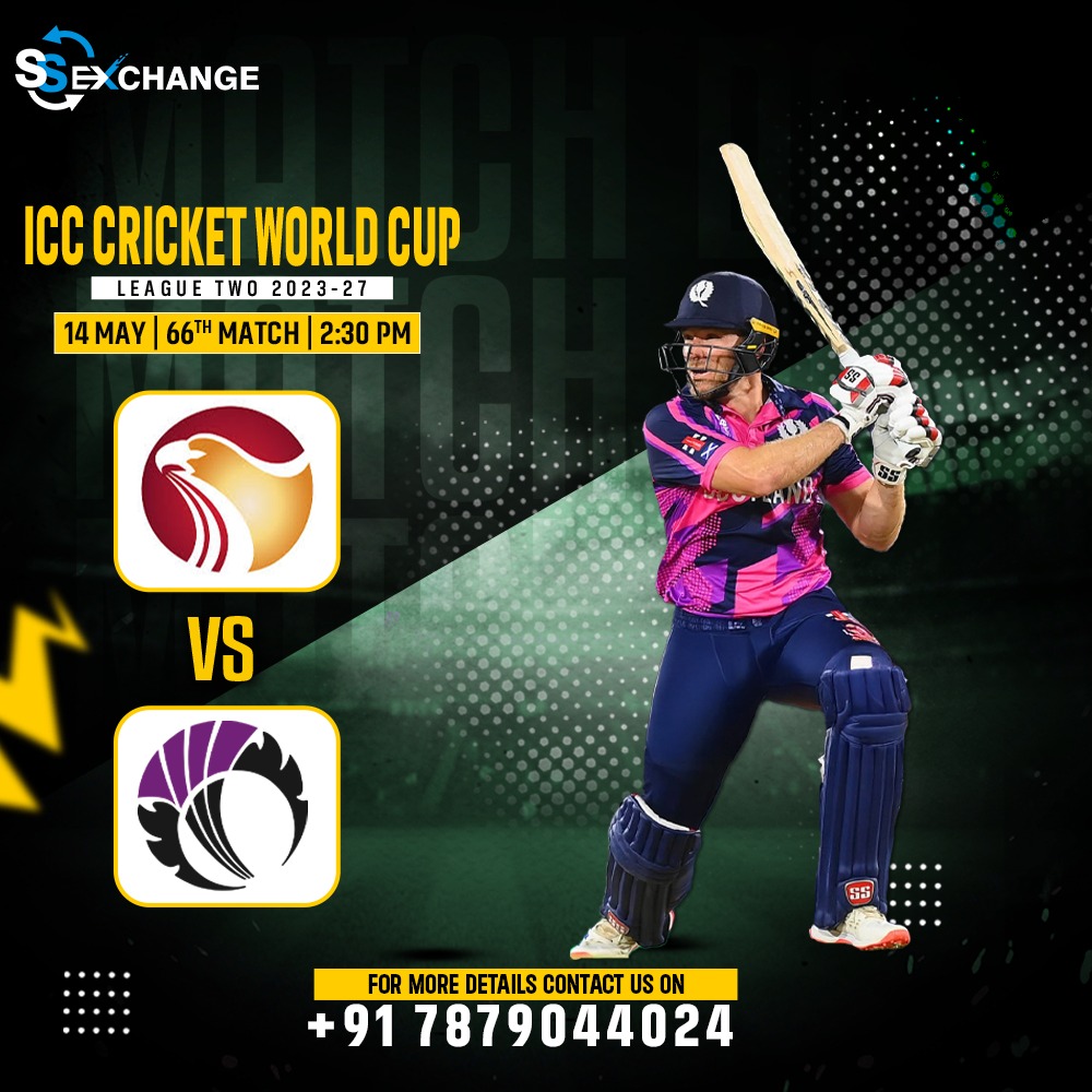 SSexchofficial's tweet photo. United Arab Emirates 🆚 Scotland, 66th Match❗🏏

🪢 https://t.co/agToKhVIQo 📲 Get Free 🆔 and start earning #today !
🕐 24×7 Customer Support
💸 24×7 Deposit &amp; Withdrawal

📞 Contact us:
📱 +91 7879044024

#ssexchange #UAEvsScotland #CWCL2 #CricketWorldCupLeagueTwo https://t.co/iCUDGr8yJh