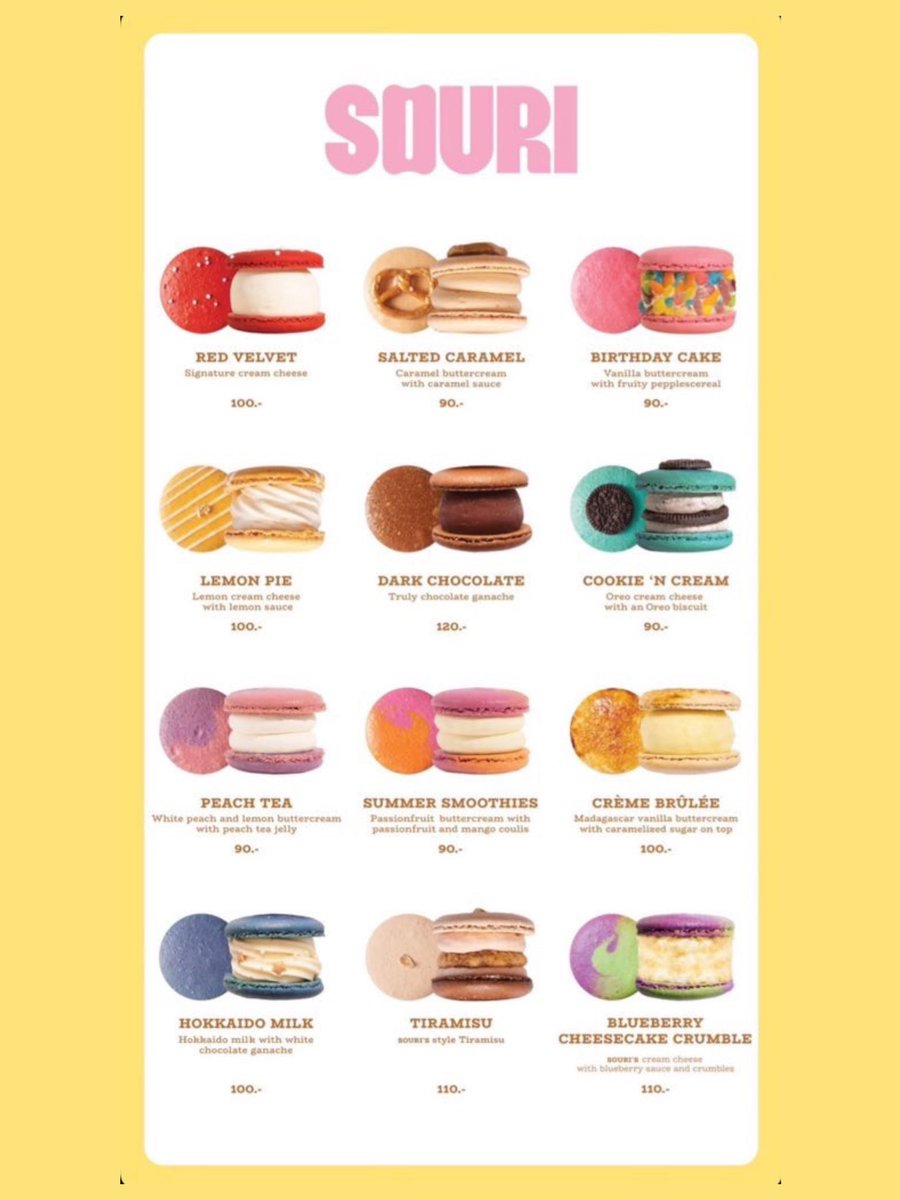 แจก macaron souri 1 ชิ้น 🍵🍓
( สงวนสิทธิ์ให้ followers คับ )

กติกาเพียงแค่ “รีทวิต” เลยยยย
เลือกได้นะคะว่าอยากกินรสชาติไหน

สุ่มผชดสิ้นเดือนนี้น้า 💗🤲🏻