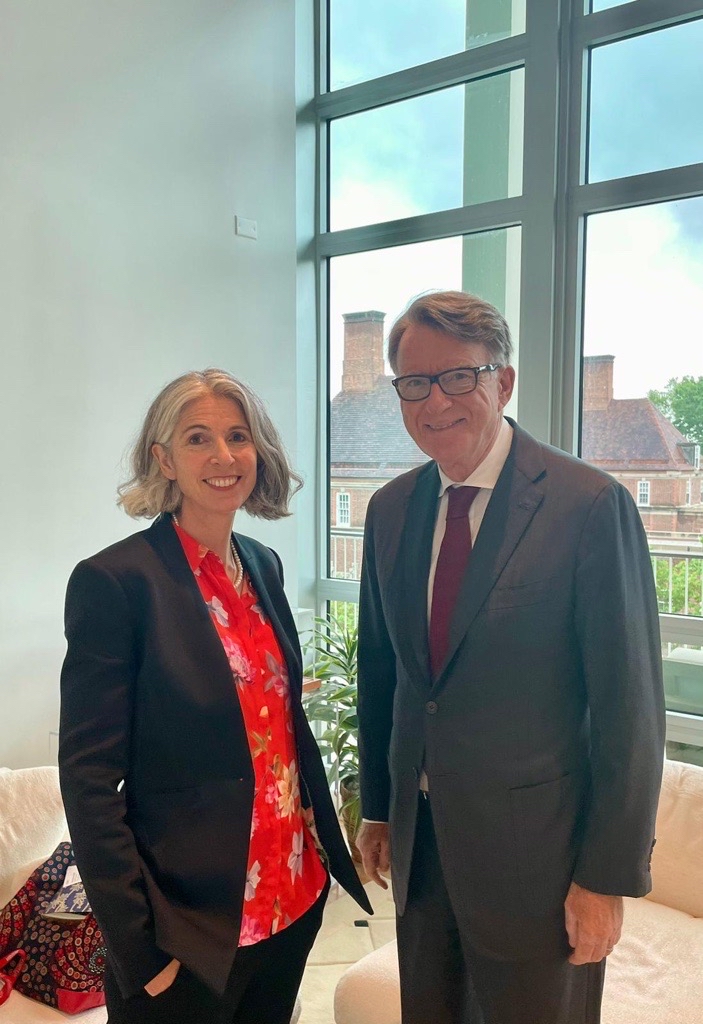CBI (@cbitweets) on Twitter photo Our CEO, <a href="/RainNewtonSmith/">Rain Newton-Smith</a> and International & Europe Director, Sean McGuire, were pleased to be in Washington yesterday, where they met with UK Ambassador to the US, Peter Mandelson, on the back of last week's announcement of a UK-US Economic Prosperity Deal (EPD).
1/2 Our CEO, <a href="/RainNewtonSmith/">Rain Newton-Smith</a> and International & Europe Director, Sean McGuire, were pleased to be in Washington yesterday, where they met with UK Ambassador to the US, Peter Mandelson, on the back of last week's announcement of a UK-US Economic Prosperity Deal (EPD).
1/2