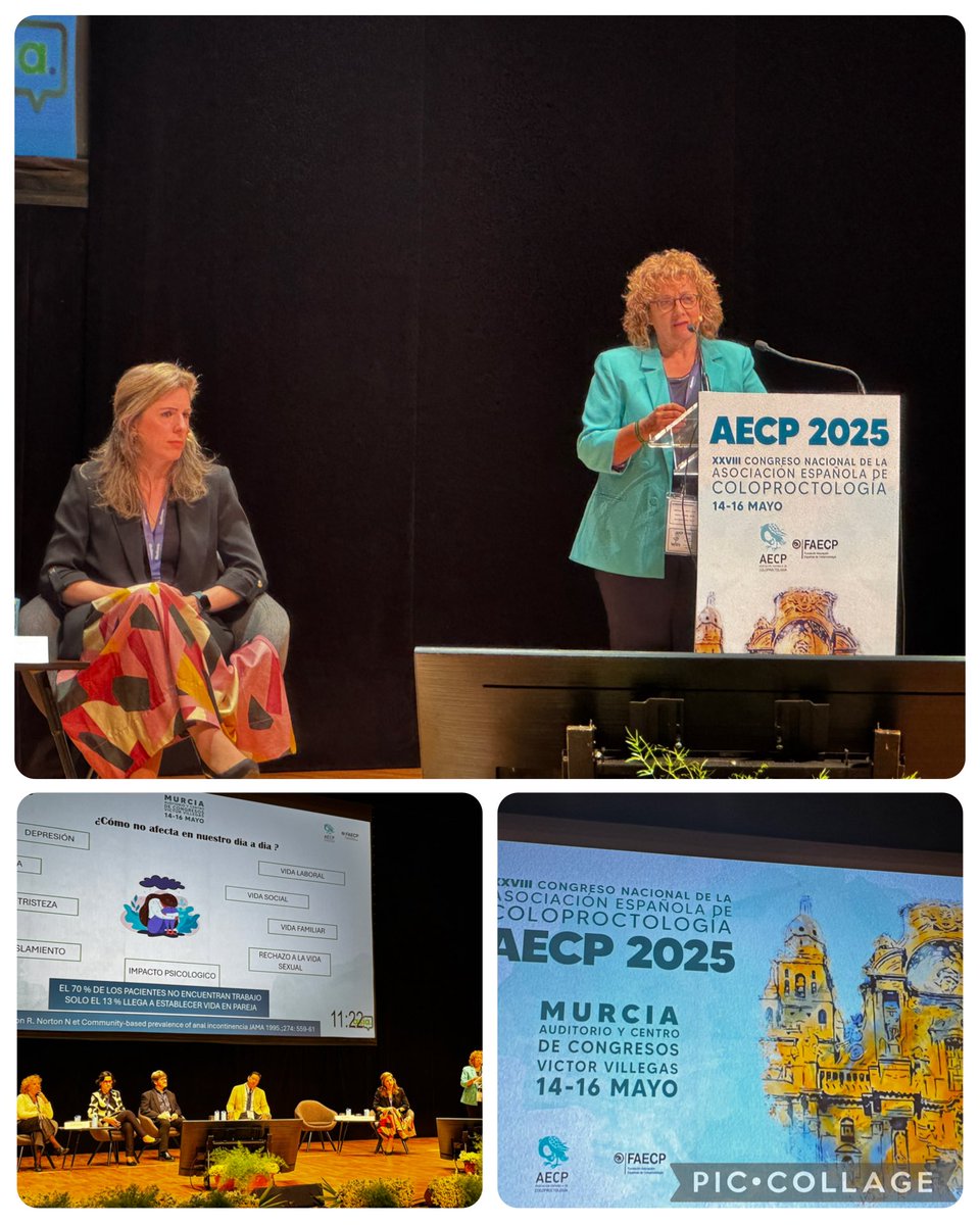 #incontinencia365dias
#XXVIIIcongresonacional
<a href="/AECP_FAECP/">AECP</a> #Murcia #incontinenciafecal Perspectiva del #paciente <a href="/angelsrocatous/">Angels Roca Font</a> <a href="/AECP_FAECP/">AECP</a>