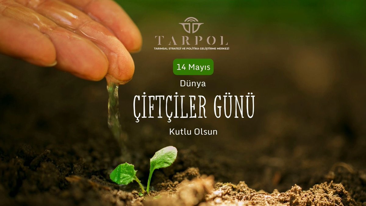 Toprak varsa vatan vardır.
Çiftçi varsa o toprak; üretim alanıdır, gıdadır, istihdamdır, zenginliktir, refahtır.
Tüm bu değerleri alın teriyle var eden fedakâr çiftçilerimizin 14 Mayıs Dünya Çiftçiler Günü kutlu olsun.
#DünyaÇiftçilerGünü
