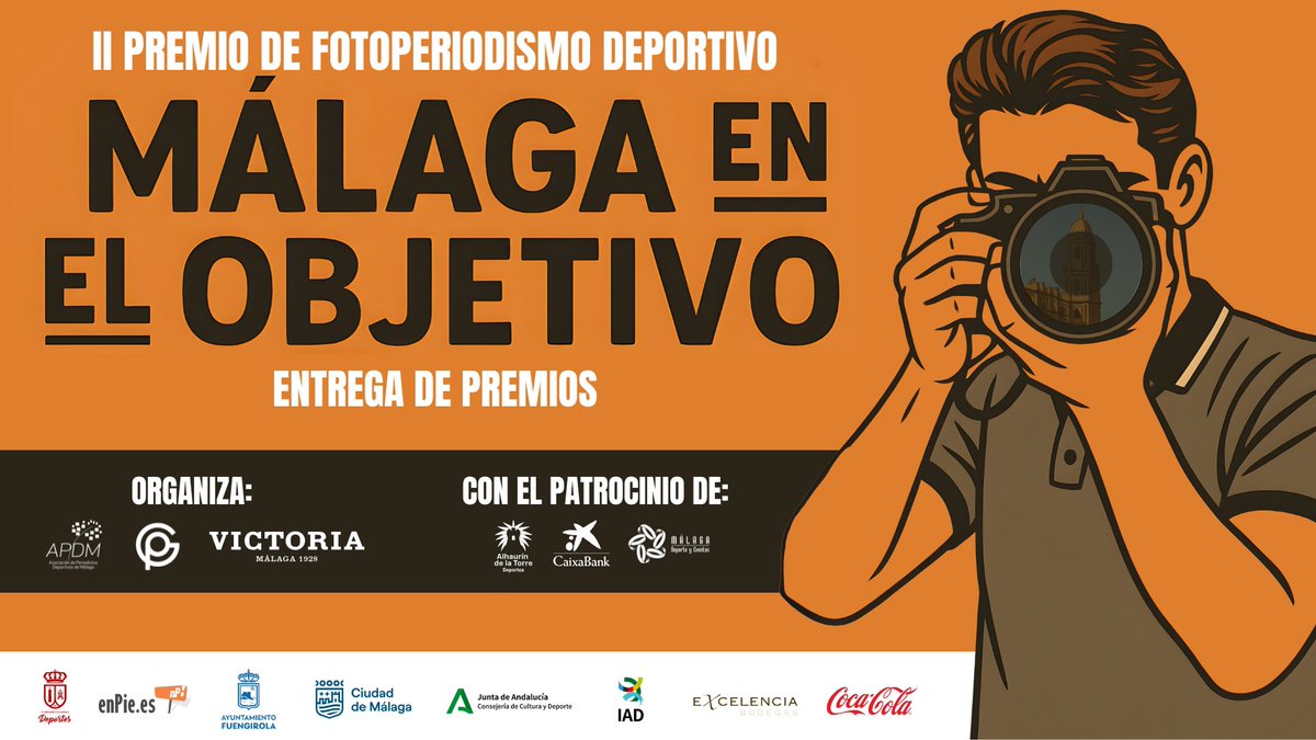 👏🏼El presidente de la <a href="/RFAF/">RFAF</a>, Pedro Curtido, acude esta tarde al acto de entrega de los Premios de Fotoperiodismo Deportivo en Cervezas Victoria organizado por <a href="/AMIGP1/">AMIGP</a> y la APDM.

⚽️El máximo responsable del fútbol andaluz entregará uno de los premios principales del evento.