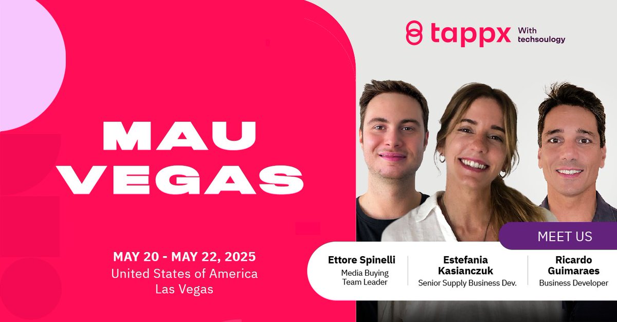🎉 MAU Vegas is here, and we’re ready to connect! 🚀 The leading mobile app marketing conference is back, bringing together over 2,000 innovators from around the world for three days of growth, insights, and networking 🙌