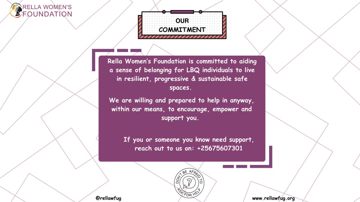 Community means standing together and supporting one another especially during the hard times. If your friend is going through depression or experiencing an anxiety attack, your support can make a big difference. 
#MentalHealthAwarenessWeek #MentalHealth #RellaWF