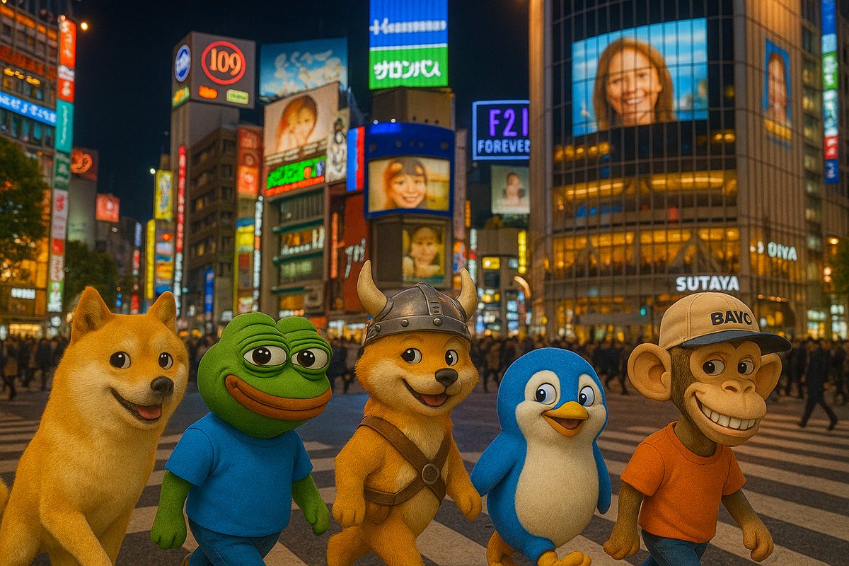 RealGo crew crossing the streets of Tokyo like we own the place! 🗼

Where should this crew roll up next? ✈️

#RealGo #Web3Community #Crypto