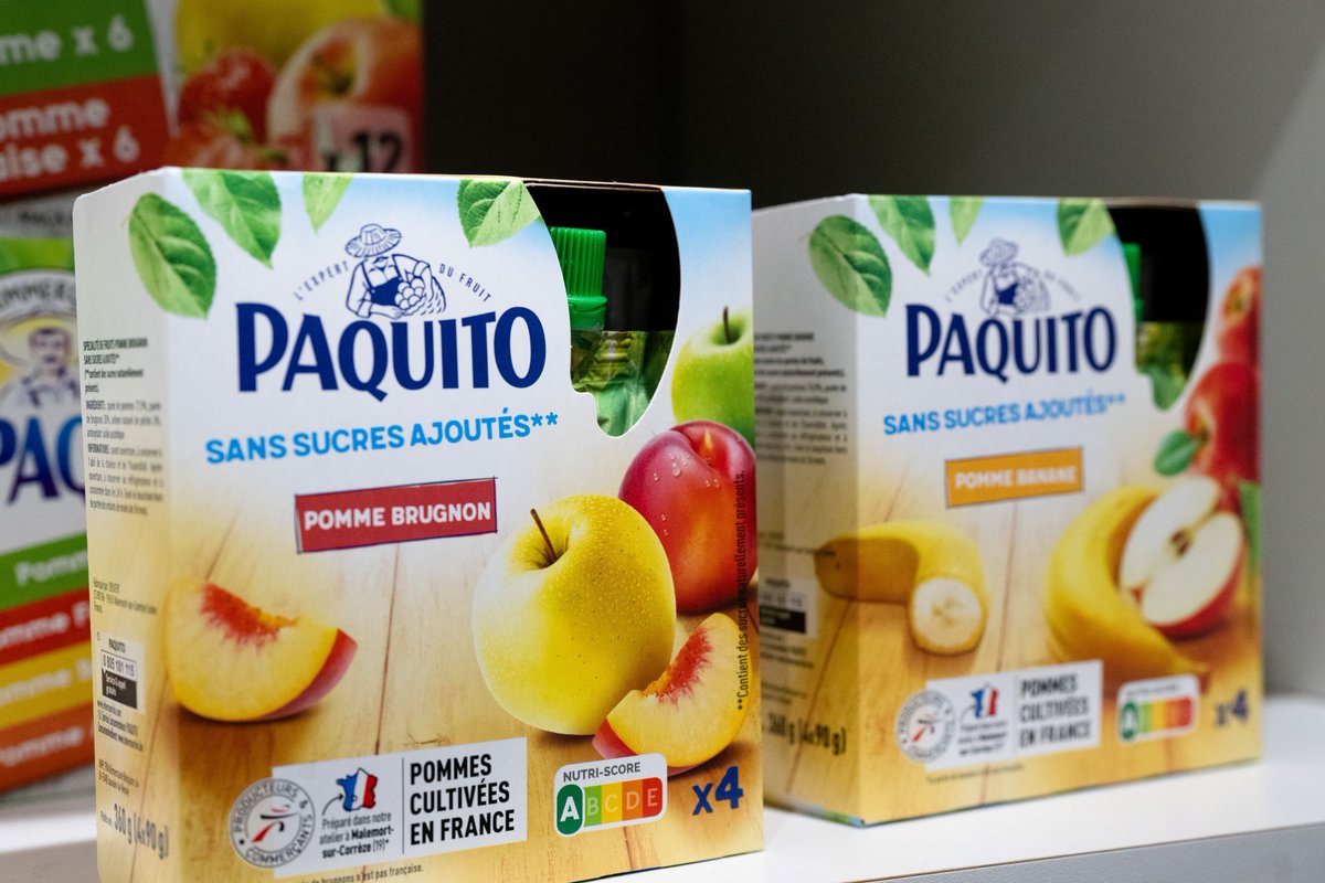 🌸 Avec le printemps, les fruits font leur grand retour sur les étals… et dans les recettes de Delvert, l’une de nos usines Agromousquetaires, qui en 2024, soufflait fièrement ses 90 bougies ! 🎂 
➡️ Confitures Paquito, compotes en coupelles ou en gourdes 🍓 🍏… Ce sont 210