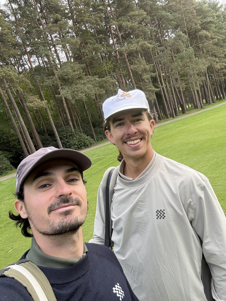Always a pleasure getting out on the course with this guy. That’s our second round and in two different countries -  🇮🇹 &amp; 🏴󠁧󠁢󠁥󠁮󠁧󠁿 

Where we teeing it up next <a href="/djrhetorik/">rhêtorík</a> ?!