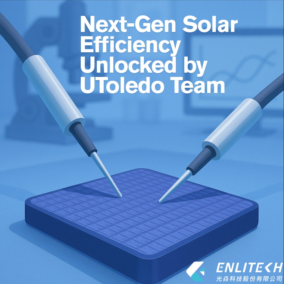 Big perovskite breakthrough! ⚡

UToledo team just set a new solar efficiency record (📈, Science).

By mastering defect passivation &amp; interface engineering, Voc and stability soared.

Advanced tools like TRPL &amp; J-V scanning made it possible.
Which metric matters most to you?

👉