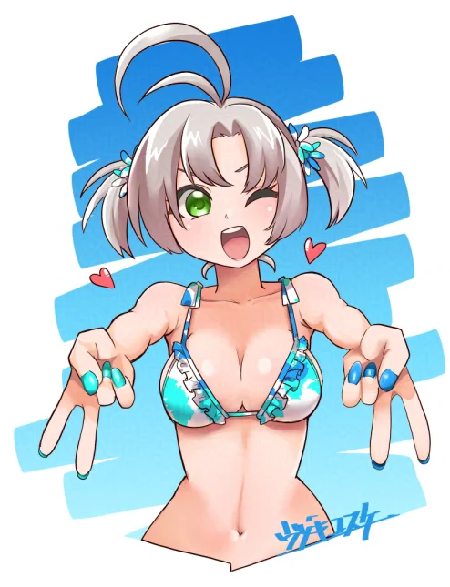 【緩募】こういうポーズしてほしい巡洋艦娘(衣笠青葉鈴谷以外) 