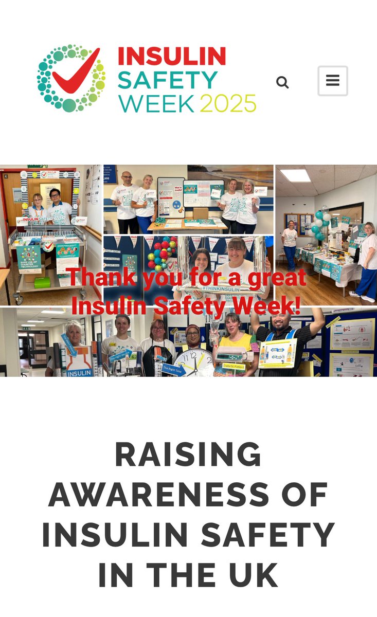 Partha S Kar 🇮🇳🇬🇧🏏🎥 (@parthaskar) on Twitter photo Did you know?
This week is #InsulinSafetyWeek
Work around reducing errors in hospitals via education and encouraging self management
Ask your hospital inpatient #Diabetes team who can help too
A fundamental plank of <a href="/NHSDiabetesProg/">NHS Diabetes Programme</a> <a href="/NHSGIRFT/">Getting It Right First Time (GIRFT)</a> since 2019
Have a look for Did you know?
This week is #InsulinSafetyWeek
Work around reducing errors in hospitals via education and encouraging self management
Ask your hospital inpatient #Diabetes team who can help too
A fundamental plank of <a href="/NHSDiabetesProg/">NHS Diabetes Programme</a> <a href="/NHSGIRFT/">Getting It Right First Time (GIRFT)</a> since 2019
Have a look for