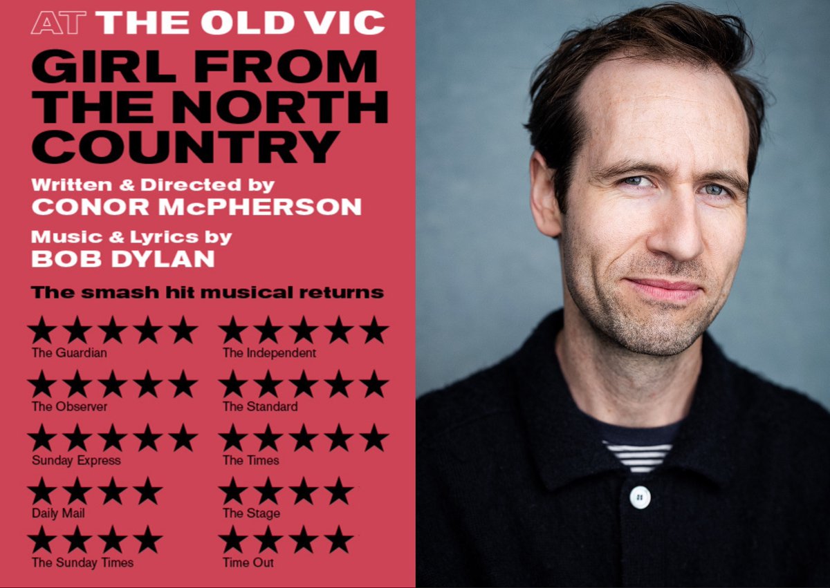 Casting has been announced for the return of Girl from the North Country at <a href="/oldvictheatre/">The Old Vic</a>, with the brilliant <a href="/McCoyEugene/">Eugene McCoy</a> as 'Reverend Marlowe'! Performances begin 24th June and end 23rd August. | Casting by <a href="/JessicaRonane/">Jessica Ronane CDG</a> CDG