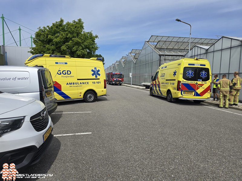 Twee gewonden na bedrijfsongeval met gevaarlijke stof