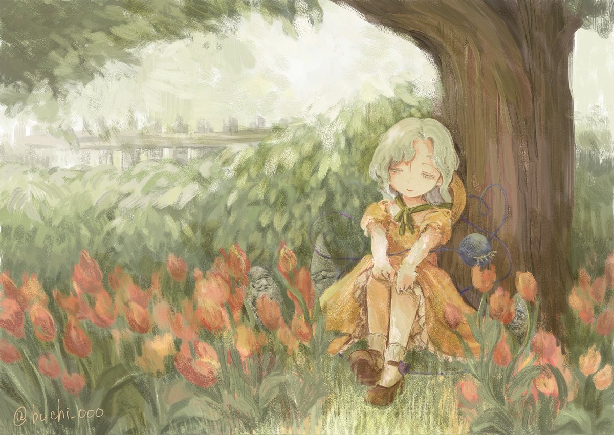 buchi_ooo's tweet photo. 妖怪少女の休息
#5月14日はこいしの日 #東方Project #古明地こいし https://t.co/77vwtgmh8d