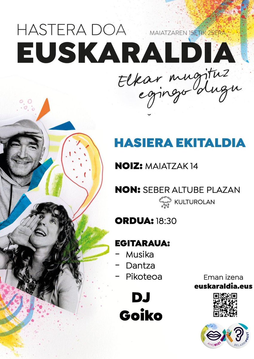 Arrasateko Udala Euskaraldiarekin bat! 

Goizean Arrasateko entitateekin agerraldi kolektiboan parte hartu zuen Udalak, eta, arratsaldean, Udalbatza osoak bat egin zuen Euskaraldiarekin. Elkar mugituz egingo dugu! #Euskaraldia