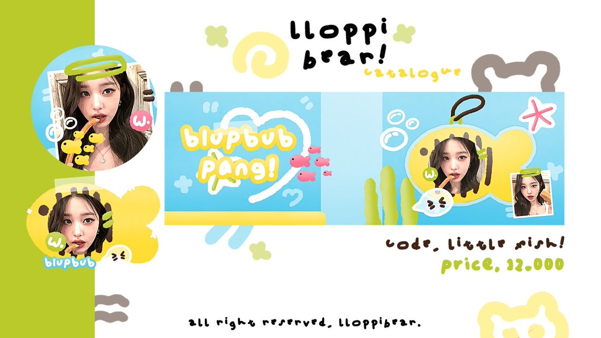 llOPPIBEAR's tweet photo. hawo bantu repost yaa, gomawooo 🧺🍀🍓 

rayaa mau open titipan katalog "little fish" dengan spesial price yaitu 6.000 yeayy!! jika mau jajank bisa langsung dm rayaa yaa, maaacii banyak 🧺🍅🍃🍀🐠🐻

#zonauang #zonaba https://t.co/eVT23oAK0c