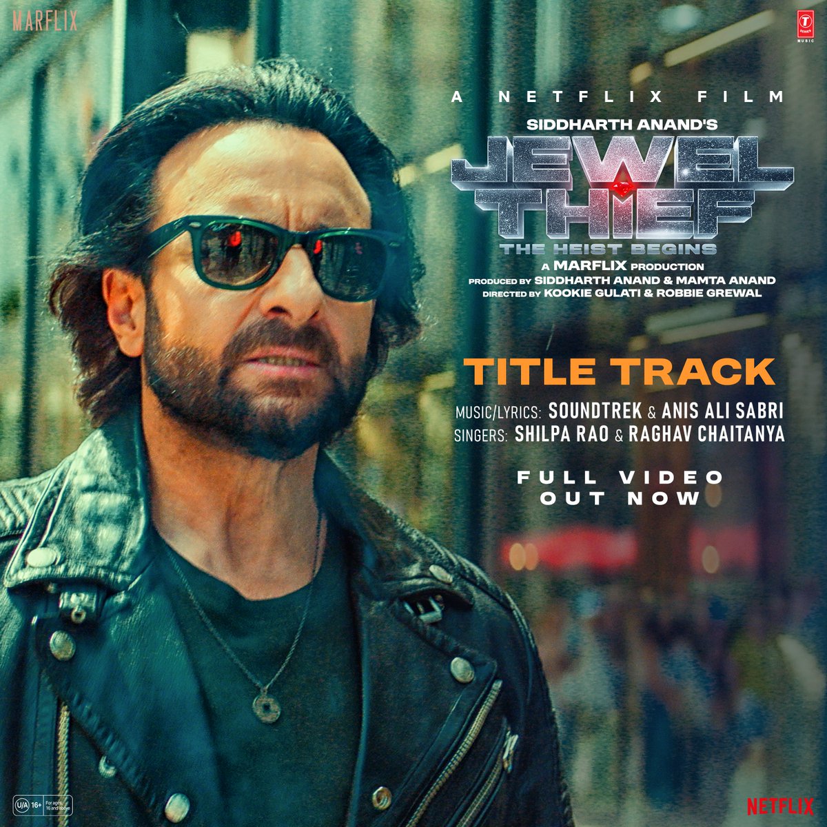 T-Series (@tseries) on Twitter photo This one's a steal! ๐ฅ #JewelThiefTitleTrack Full Video Out Now.
bit.ly/JewelThiefTitlโฆ
Watch Jewel Thief only on Netflix.
#JewelThiefonNetflix #SaifAliKhan <a href="/JaideepAhlawat/">Jaideep Ahlawat</a> <a href="/nikifyinglife/">Nikita Dutta</a> <a href="/kapoorkkunal/">Kunal Kapoor</a> <a href="/justSidAnand/">Siddharth Anand</a> <a href="/itsMamtaA/">Mamta Anand</a> <a href="/NetflixIndia/">Netflix India</a> <a href="/MarflixP/">MARFLIX PICTURES</a> <a href="/kookievgulati/">Kookie Gulati</a> This one's a steal! ๐ฅ #JewelThiefTitleTrack Full Video Out Now.
bit.ly/JewelThiefTitlโฆ
Watch Jewel Thief only on Netflix.
#JewelThiefonNetflix #SaifAliKhan <a href="/JaideepAhlawat/">Jaideep Ahlawat</a> <a href="/nikifyinglife/">Nikita Dutta</a> <a href="/kapoorkkunal/">Kunal Kapoor</a> <a href="/justSidAnand/">Siddharth Anand</a> <a href="/itsMamtaA/">Mamta Anand</a> <a href="/NetflixIndia/">Netflix India</a> <a href="/MarflixP/">MARFLIX PICTURES</a> <a href="/kookievgulati/">Kookie Gulati</a>