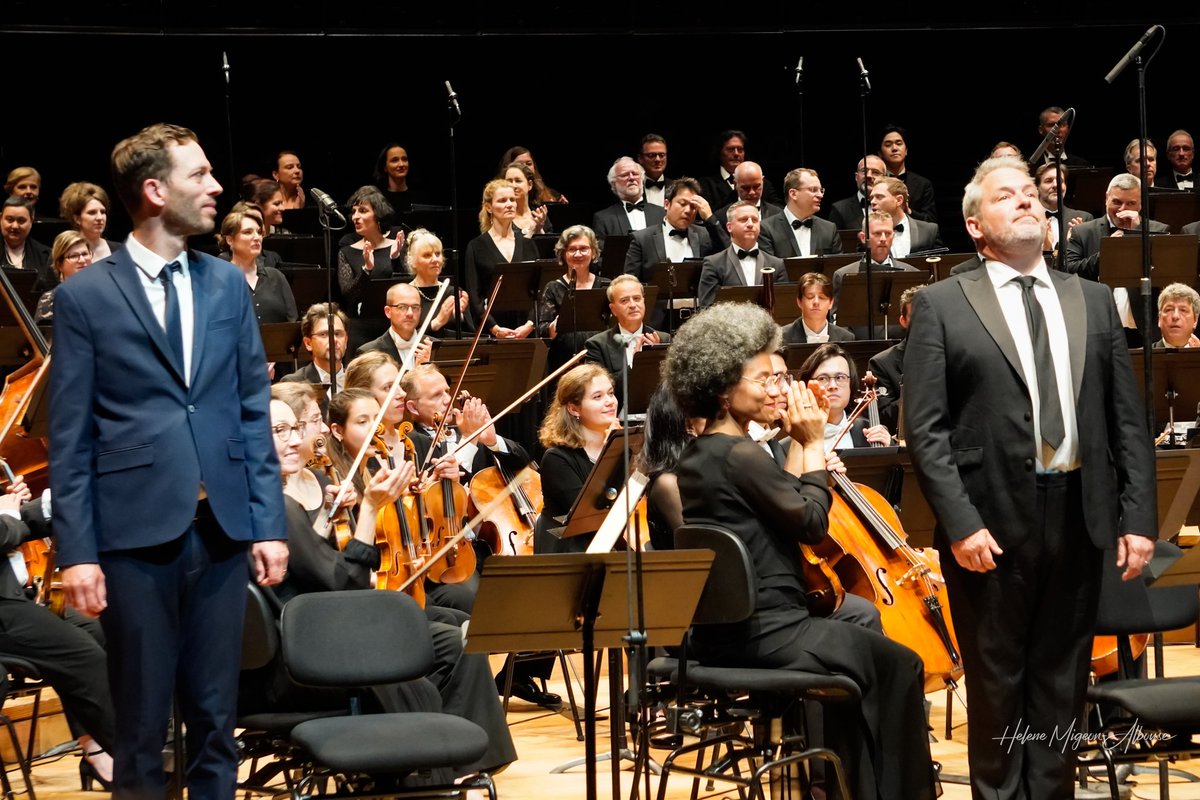 helene_mahln's tweet photo. 🎶 Bravo @ONDIF & @ChoeurRF conducted by @CaseScaglione with #ChiaraSkerath, #MarieLuiseDressen, #RobertMurray, #ThibaultDeDamas for this beautiful #concert at the @philharmonie de #Paris !
🎼 #Beethoven
🎼 #FannyMendelssohn
🎼 #Schubert, Messe n°5
📷 @helene_mahln - 2025 may.13 https://t.co/DX45bpdBJG