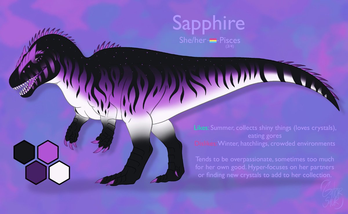 Gatorsaur's tweet image. Latest comissions!