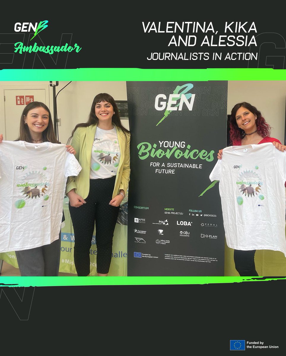 BIOVOICES (@biovoices) on Twitter photo โDid you miss the GenB & BioBeo Final Event?
Donโt worry โ our #GenB #Ambassadors Valentina, Kristina and Alessia have captured the spirit, stories, and sparks of change that lit up Brussels! ๐
Read here! ๐ genb-project.eu/the-genb-finalโฆ
#GenB #GenBAmbassadors #bioeconomy โDid you miss the GenB & BioBeo Final Event?
Donโt worry โ our #GenB #Ambassadors Valentina, Kristina and Alessia have captured the spirit, stories, and sparks of change that lit up Brussels! ๐
Read here! ๐ genb-project.eu/the-genb-finalโฆ
#GenB #GenBAmbassadors #bioeconomy
