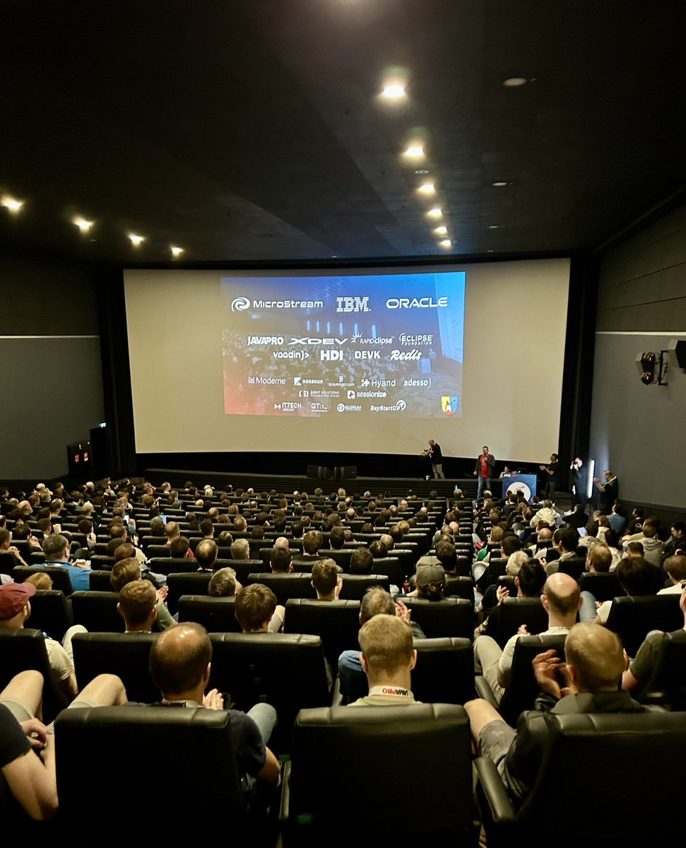 Dr. Jawa (@lofidewanto) on Twitter photo Keynote “30 Years of Java” by <a href="/Sharat_Chander/">Sharat Chander @sharatchander.bsky.social</a> and <a href="/RichardFichtner/">💻☕ Richard Fichtner</a> very nice to be part of it with #DEVK Insurance.
1997 was my first encounter with #Java, since then… never leave home without it. 😉 Keynote “30 Years of Java” by <a href="/Sharat_Chander/">Sharat Chander @sharatchander.bsky.social</a> and <a href="/RichardFichtner/">💻☕ Richard Fichtner</a> very nice to be part of it with #DEVK Insurance.
1997 was my first encounter with #Java, since then… never leave home without it. 😉