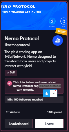 hoantran02's tweet photo. New project @nemoprotocol on @GiveRep, everyone compete to post and interact so as not to miss out unfortunately. https://t.co/GdltAhjsXr