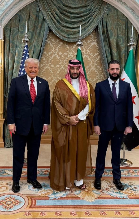 Syria... A new beginning today
🇸🇦🇺🇸💚