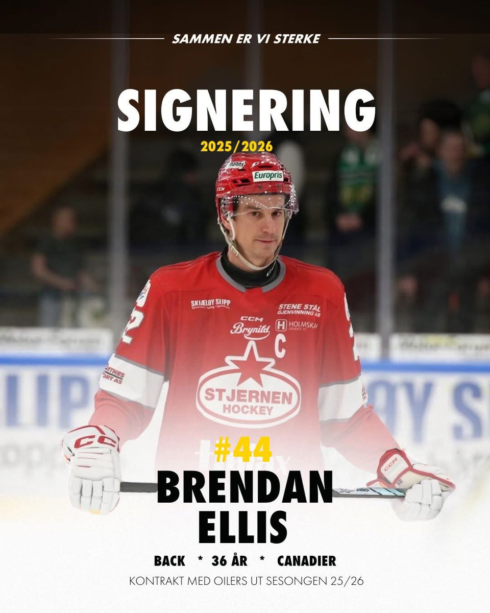 Welcome to Stavanger, Brendan! 😍
Den canadiske backen har lang fartstid i norsk hockey og går som norsk i troppen vår. Les mer på: oilers.no/article/cg5asw…
