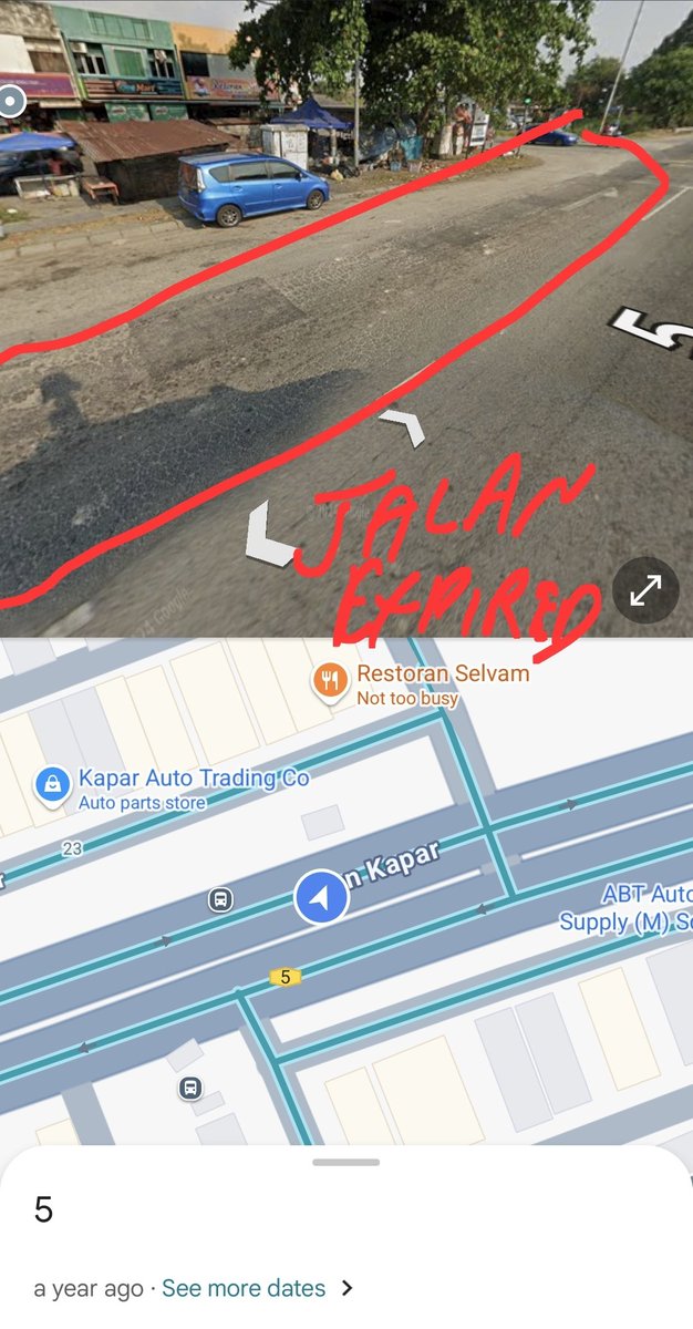 TEOH Y C (@jeffreyteoh) on Twitter photo Jalan Kapar 3.132683,101.375777
Lane kiri jalan rosak, tak rata.
Kapar tuju Klang.
Waktu lalu terasa sangat sangat krong krong krong krong krong.
<a href="/Roadcare_Sel/">ROADCARE SELANGOR</a> <a href="/Roadcare_HQ/">ROADCARE (M) SDN BHD</a>
<a href="/elzalyff/">Average Joe</a> <a href="/TarentoV3/">TarentoV3</a> <a href="/JKR_KLANG/">JKR KLANG</a> Jalan Kapar 3.132683,101.375777
Lane kiri jalan rosak, tak rata.
Kapar tuju Klang.
Waktu lalu terasa sangat sangat krong krong krong krong krong.
<a href="/Roadcare_Sel/">ROADCARE SELANGOR</a> <a href="/Roadcare_HQ/">ROADCARE (M) SDN BHD</a>
<a href="/elzalyff/">Average Joe</a> <a href="/TarentoV3/">TarentoV3</a> <a href="/JKR_KLANG/">JKR KLANG</a>