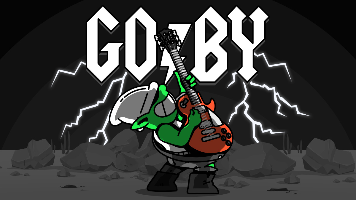 gObY’s on a highway to… wherever he wants🎸